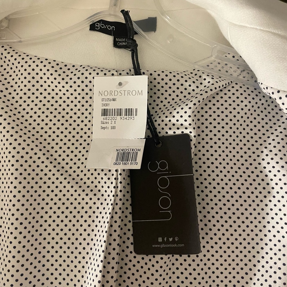 Gibson Ivory Blazer NWT size 2X - Picture 15 of 16